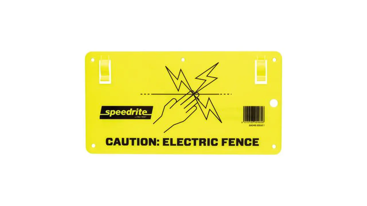 Warning Signs UV stablized